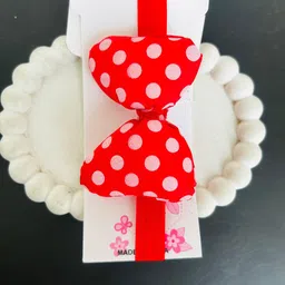 Radhya Accessories Pack Of 2 Girls Bow Elastic Baby Headbands image 2