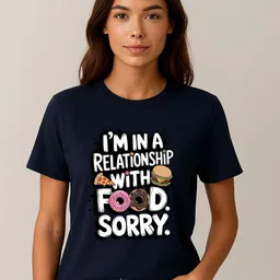 Anikmart Women Typography Printed Pure Cotton T-shirt-picture-22