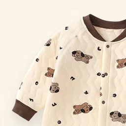 StyleCast x Revolte Infant Boys Printed Cotton Rompers image 3