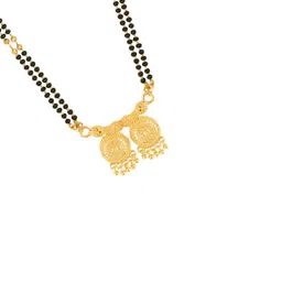 DIVASTRI One Gram Gold-Plated Beaded Mangalsutra image 3