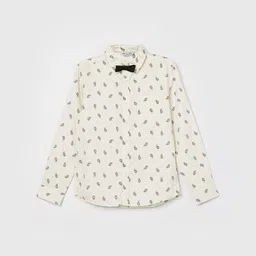 Fame Forever by Lifestyle Boys Opaque Printed Casual Shirt-image-9