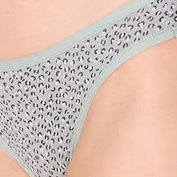 BODYMIST Pack Of 3 Printed Super Combed Cotton Mid-Rise Hipster Briefs N-66 S image 5