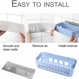 sjk Self Adhesive Wall Hanging BATHROOM floating Shelf (pack of 1) 1.763 Regular Organizer-picture-19