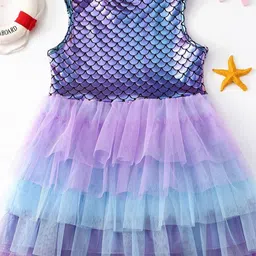 LULU & SKY Checked Fit & Flare Dress image 4