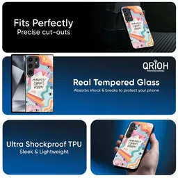 QRIOH Conversational Printed Samsung Galaxy S25 5G Back Case Mobile Accessories image 5