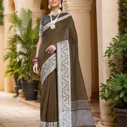 Anouk Woven Design Saree-picture-25