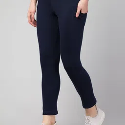 ULLAS Slim-Fit High Waist Ankle-Length Gym Tights image 2