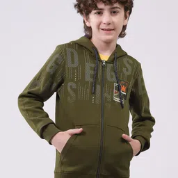 Monte Carlo Boys Printed Hooded Full Sleeve Sweatshirt-picture-39