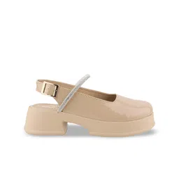 Stylestry Textured Block Sandals image 3