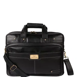 Fashion twist Men Leather Laptop Bag-picture-8