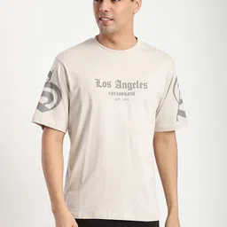 R&B Men Typography Printed T-shirt image 4