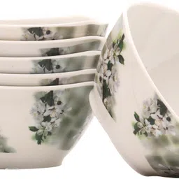 bataniya Pack of 24 Melamin 24 piece dinner set Dinner Set image 4