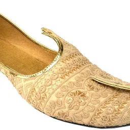 traditional funda Mens Ethnic Designer Punjabi Jutti Mojari Nagra for Party and Wedding Loafers For Men-picture-13