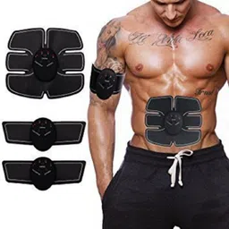 Effigy Onlinehub Adjustable Mobile Gym | Muscle Exerciser Trainer Smart ABS Stimulator with Stickers Pad for Body Slimming Massager Adjustable Mobile Gym | Muscle Exerciser Trainer Smart ABS Stimulator Massager image 4