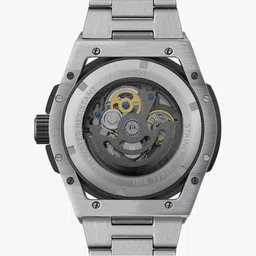 ingersoll Automatic Black Skeleton Dial With Lifetime Warranty Analog Watch - For Men I15203 image 3