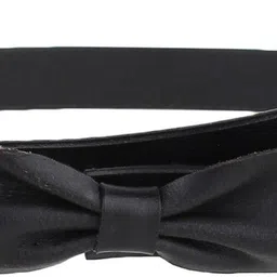 flyer Women Casual, Formal, Evening, Party Black Genuine Leather Belt image 1