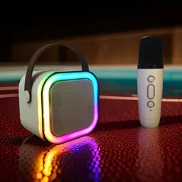 MAHAGURU TRADERS G6_K12Wireless karaoke mic speaker with Bluetooth compatibility and RGB lights 10 W Bluetooth Home Audio Speaker-image-19