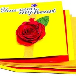 ekayaa enterprise Mini scrapbook album card for all occasions Greeting Card image 3