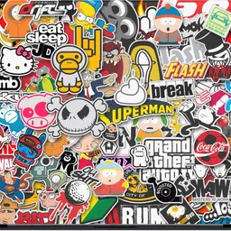 SCOTLON STICKER BOMB VINYL Laptop Decal 15.5-picture-35