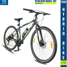 rydewin MARC 735C Hybrid Bike Nylon Tyre Dual Disc Brake with Double Wall Alloy Rim 700C T (inch) Hybrid Cycle/City Bike-picture-18