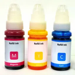 kalar Ink For Canon 790 Compatible Ink Set (C,M,Y) Refill for G1000 G2000 G3000 Tri-Color Ink Bottle-image-23