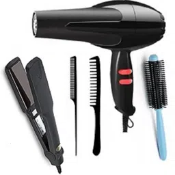 CKINDIA Hair Dryer 1500 Watts Straightener 329 with 2 Combs & 1 Rolling Comb Personal Care Appliance Combo-image-28