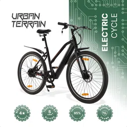 Bolton For Men/Women Ages 15+ Range 20+km |5.2 Ah Battery Cycles 27.5 inches Single Speed Lithium-ion (Li-ion) Electric Cycle-image-61