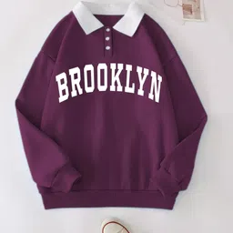 kareena fashion Women Full Sleeve Printed Sweatshirt image 1