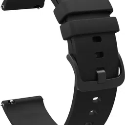 ACM Watch Strap Silicone Color Hook for Fastrack Limitless Fs2 Plus New Black 3721341 mm Silicone Watch Strap-image-7
