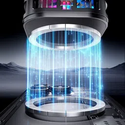 PAPLAJ ENTERPRISES NEW_SL39 Magnetic Cooler Clip-On Semiconductor Fan for Phones 1 Fan Cooling Pad image 3