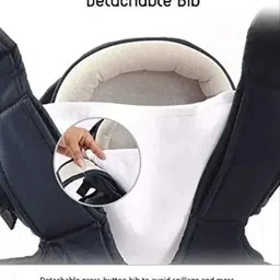 suanikids 3-in-1 Adjustable Cum Kangaroo Bag/Honeycomb Texture Sling/Back/Front Baby Carrier image 5