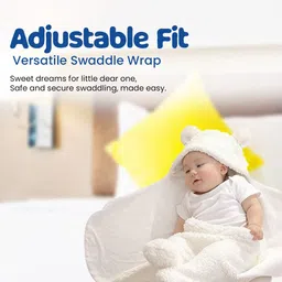 bumtum Solid Crib Hooded Baby Blanket for AC Room image 3