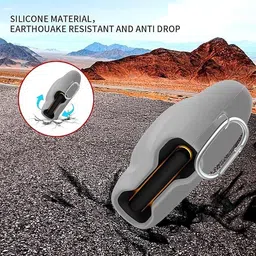 VENORA Silicone Press and Release Earbuds Case For Astra,Boult Audio UFO,Boult Mustang Cover Case image 2