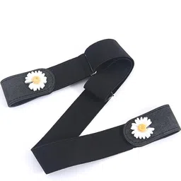 syga Women Casual Black Fabric Belt-picture-26