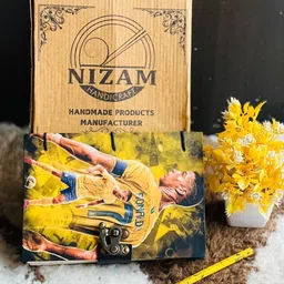 nizam handiicraft Beautifully designed diary Notebook With Lock Clasp A5 Diary Unruled A5 Diary 100 200 Pages image 3