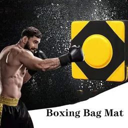 ibsldh Wall Punching Bag, Boxing Fighter Fitness Bag Wll Mount Punching Box Double Ended Bag image 5