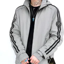 futse peno Men Solid Casual Jacket image 1