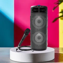 FRONY Bluetooth Party Speaker Support BT/USB/SD Card With 3mtr Long Wire For Mic B14 40 W Bluetooth Party Speaker-picture-19