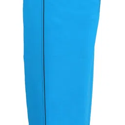 Prakasam Cotton Men's Sky Blue Colour Flexi Size Welcro Readymade with pocket Solid Men Dhoti image 2