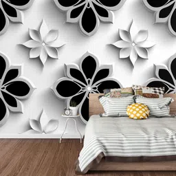 interawalldecor Vinyl Abstract Multicolor, Grey, White Wallpaper image 2