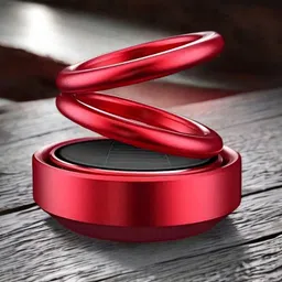 decodiy Solar Unique Car Desk Decoration Aroma 360-degree Rotating Hand Fun Car Hanging Ornament-picture-21