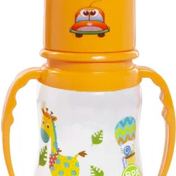 tinny tots Baby Feeding Sipper Bottle Liquids Juice Milk Feeder With Nipple & Twin Handles-picture-27