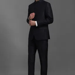 louis philippe Men Formal Suits Printed Suit image 4