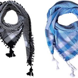 namal Printed Cotton Blend Men Multicolor Fancy Scarf, Scarf, Bluetooth Scarf, Stole-picture-14