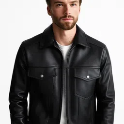 mew Men Solid Biker/Riding Jacket-picture-19