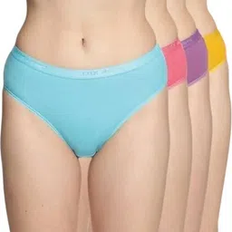 lux cozi Pack of 4 Women Hipster Multicolor Panty-picture-19