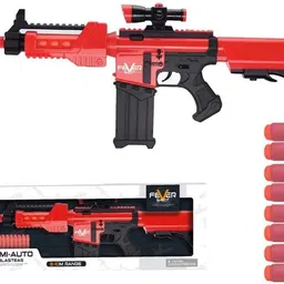 superstore beone Fever Semi - Auto Gun Toys With Foam Bullets Darts & Soft Bullet Guns & Darts image 2