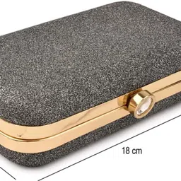 rapid costore Casual Grey Clutch image 3