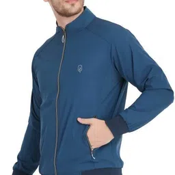 BlueFicus Solid Men Wind Cheater image 3