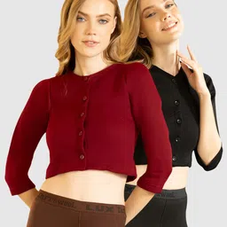 LUX COTT'S WOOL Cottswool_Blouse Women Top Thermal-picture-17